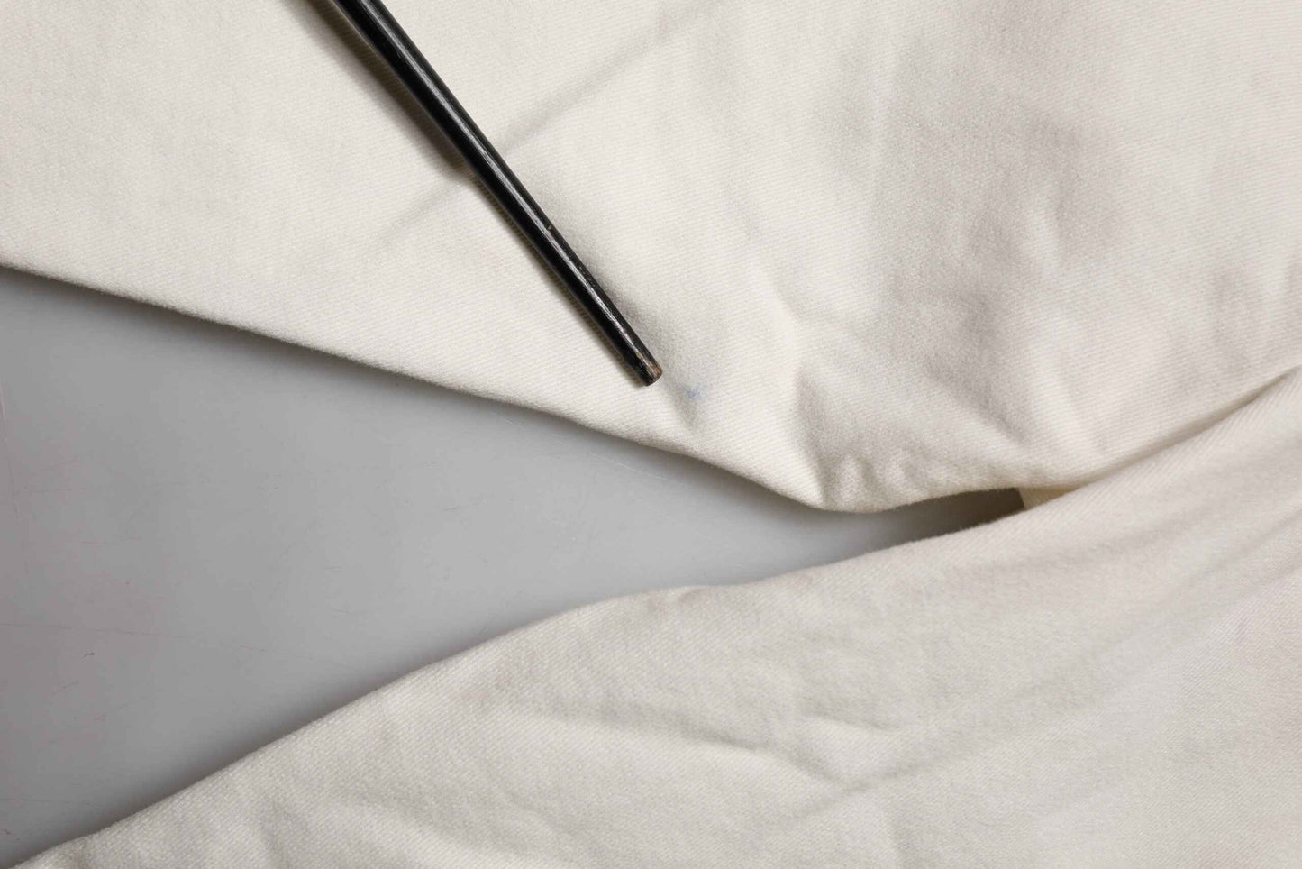 White Cotton Straight Chino Trouser Pants