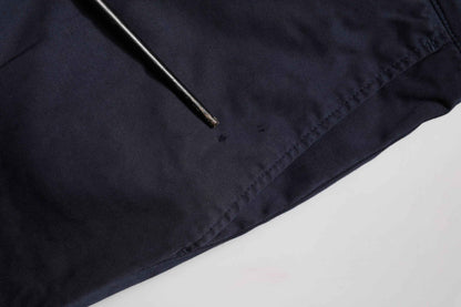 Dark Blue Cotton Skinny Men Trouser Pants