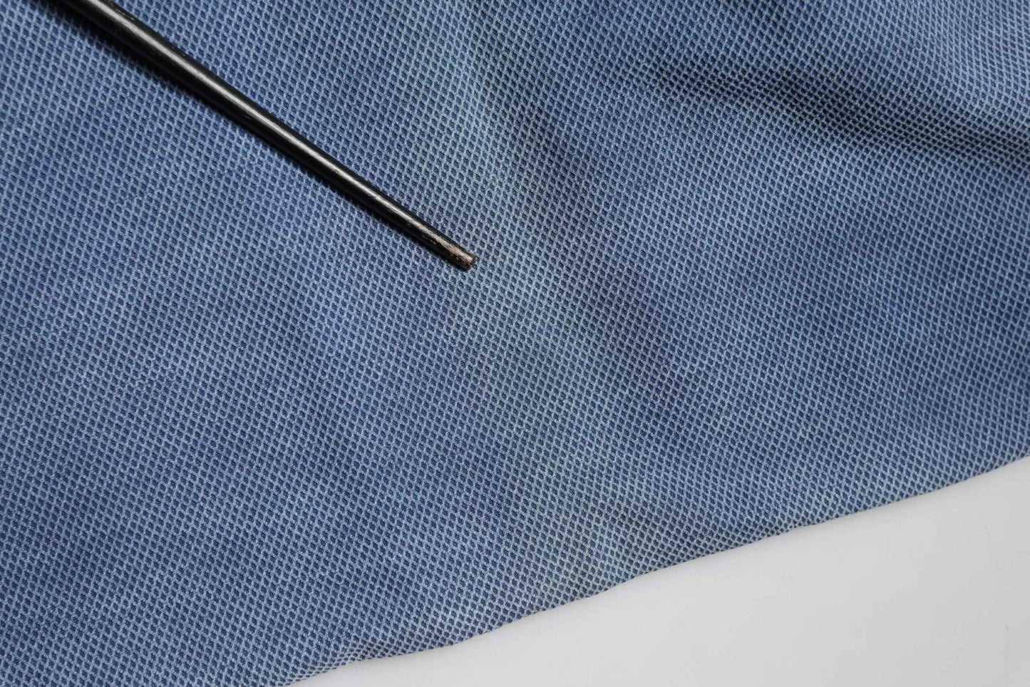 Blue Cotton Stretch Men Chino Trouser Pants