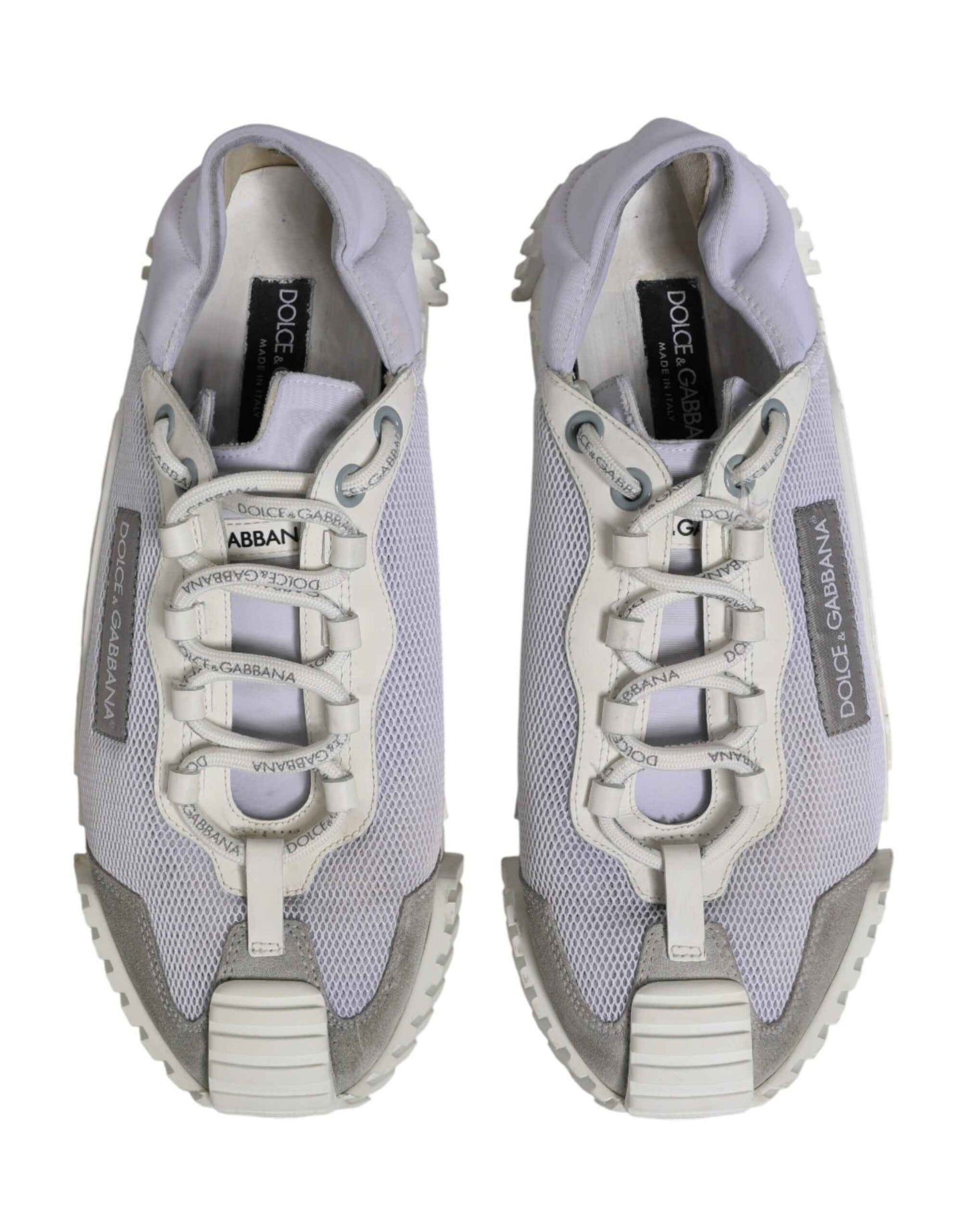 White Lace Up Low Top NS1 Sneakers Men Shoes