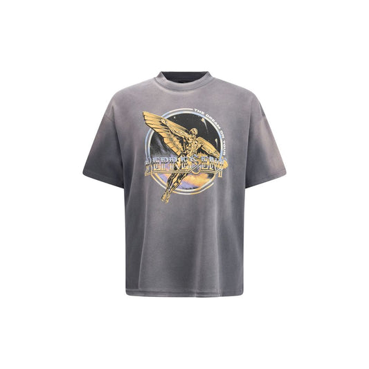 Gray Cotton T-Shirt