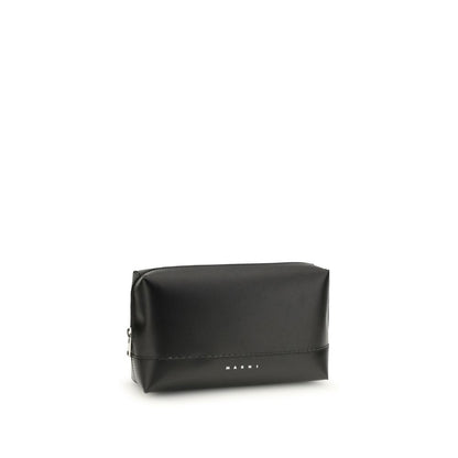 Black Calf Leather Bos Taurus Shoulder Bag