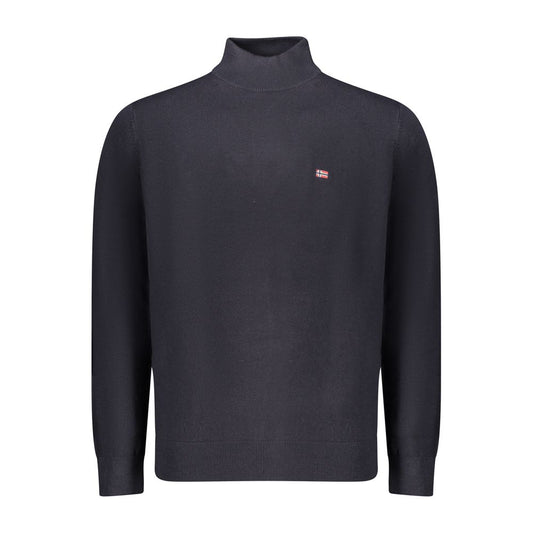 Blue Wool Men's Sweater