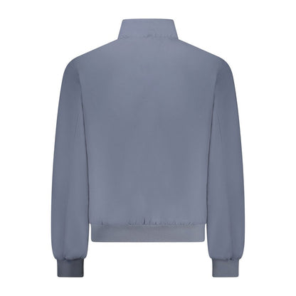 Blue Cotton Men's Jacket