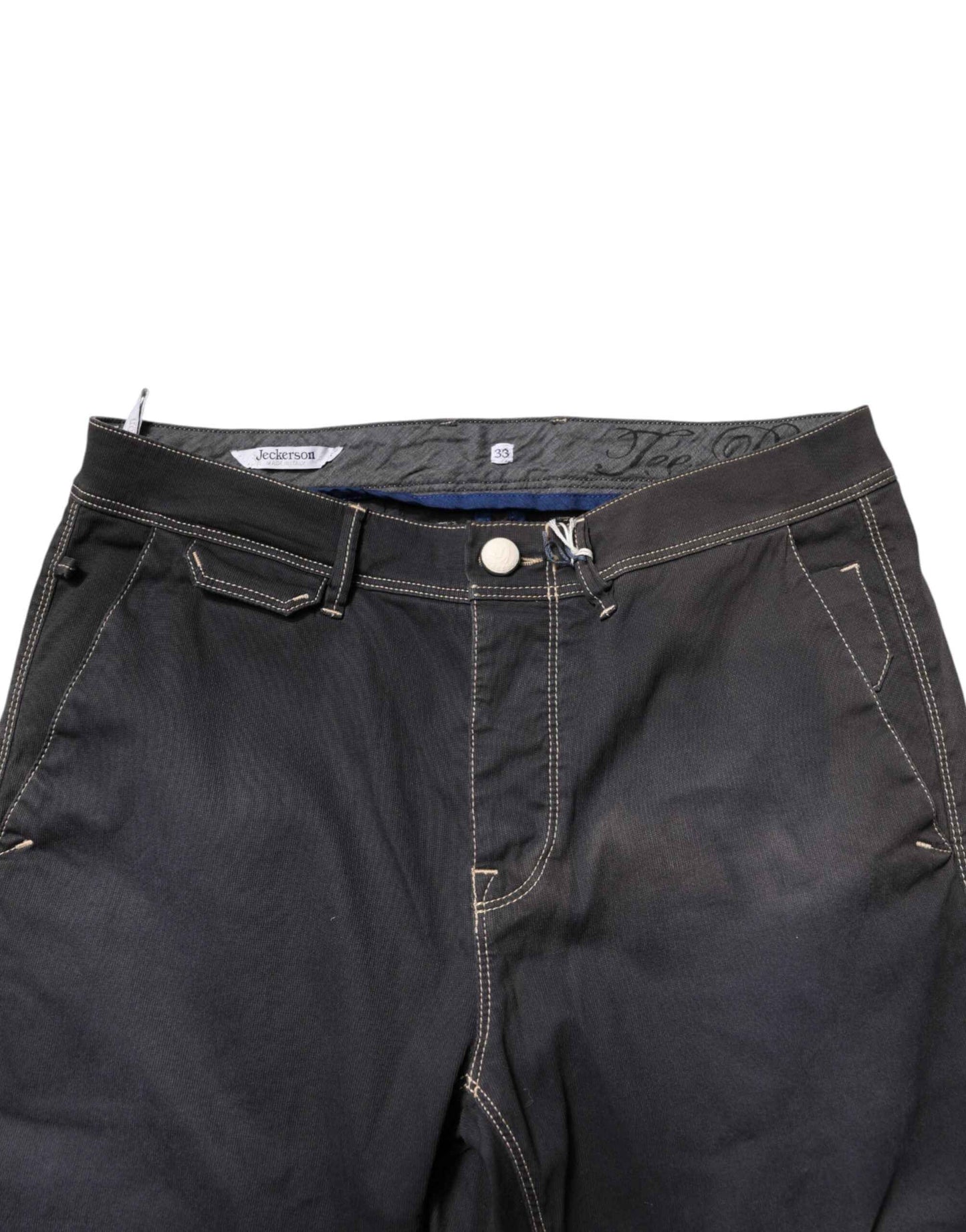 Dark Gray Mid Waist Skinny Fit Men Denim Trouser Jeans