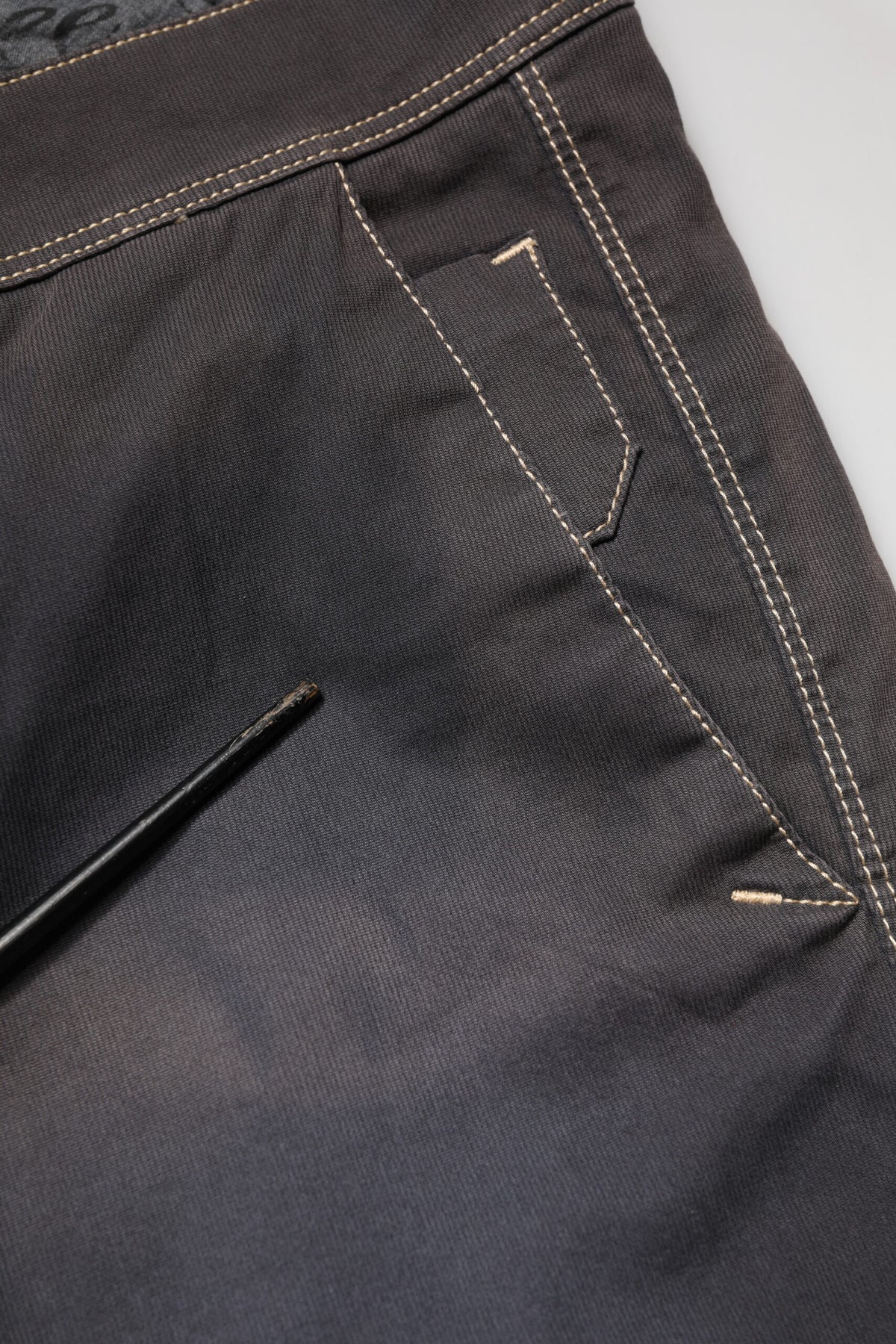 Dark Gray Mid Waist Skinny Fit Men Denim Trouser Jeans