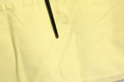 Yellow Mid Waist Straight Fit Men Denim Trouser Jeans