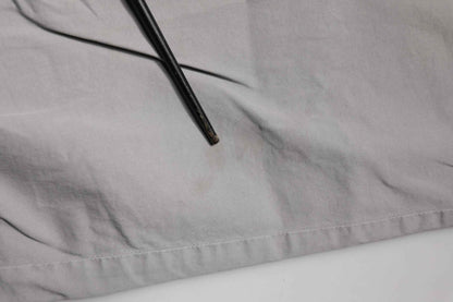 Light Gray Cotton Mid Waist Skinny Men Jogger Trouser Pants