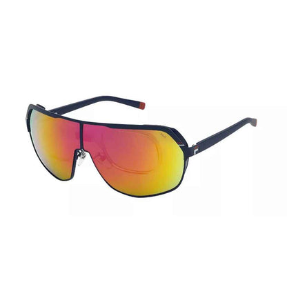 Blue Metal Sunglasses