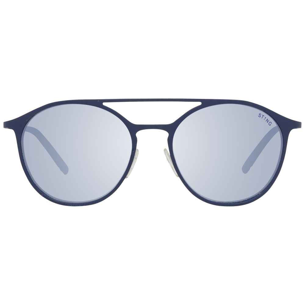 Blue Metal Sunglasses