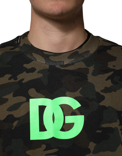Multicolor Camouflage Men Sweatshirt  Sweater