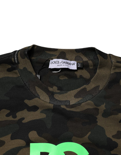 Multicolor Camouflage Men Sweatshirt  Sweater