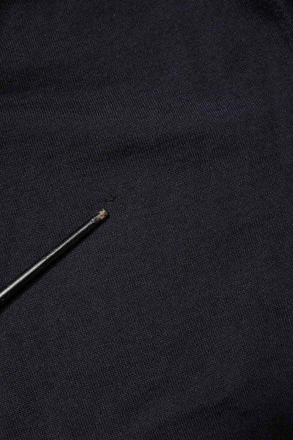 Black Cashmere V-Neck Men Pullover Sweater