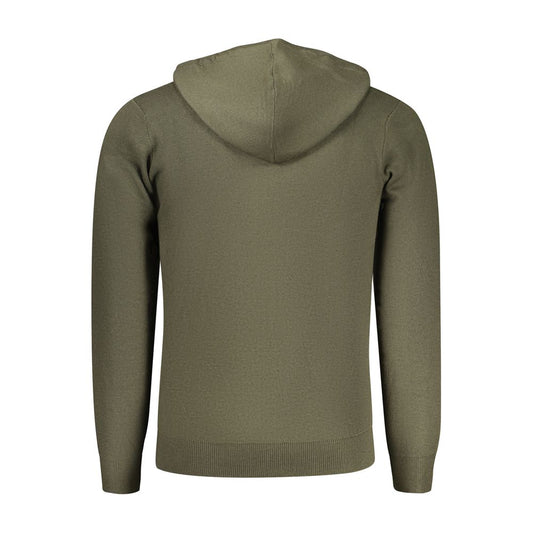 Verde Poliammide Men Cardigan