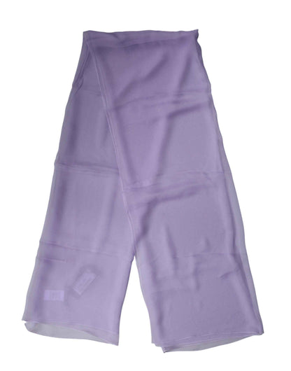 Purple Stole Silk Neck Wrap Shawl Men Scarf