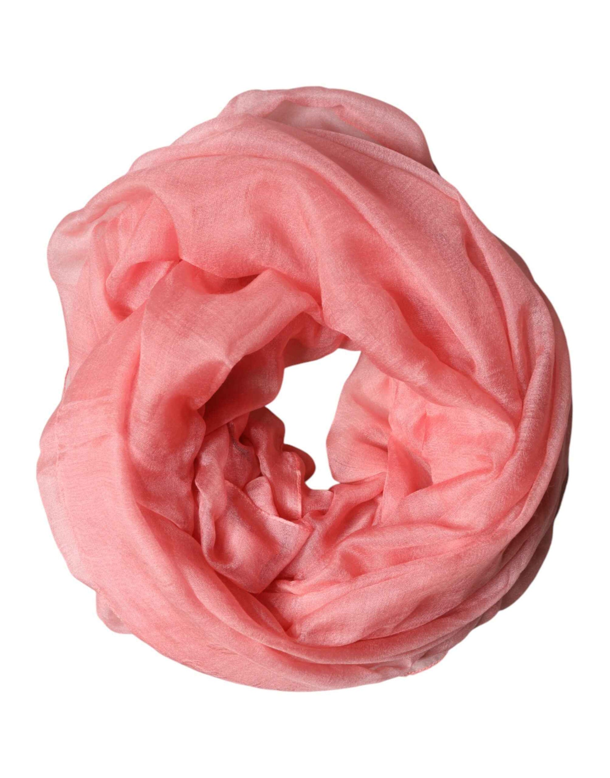 Light Pink Stole Neck Wrap Shawl  Scarf