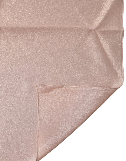 Light Pink Silk Blend Square Foulard 87.5cm x86.5cm Scarf