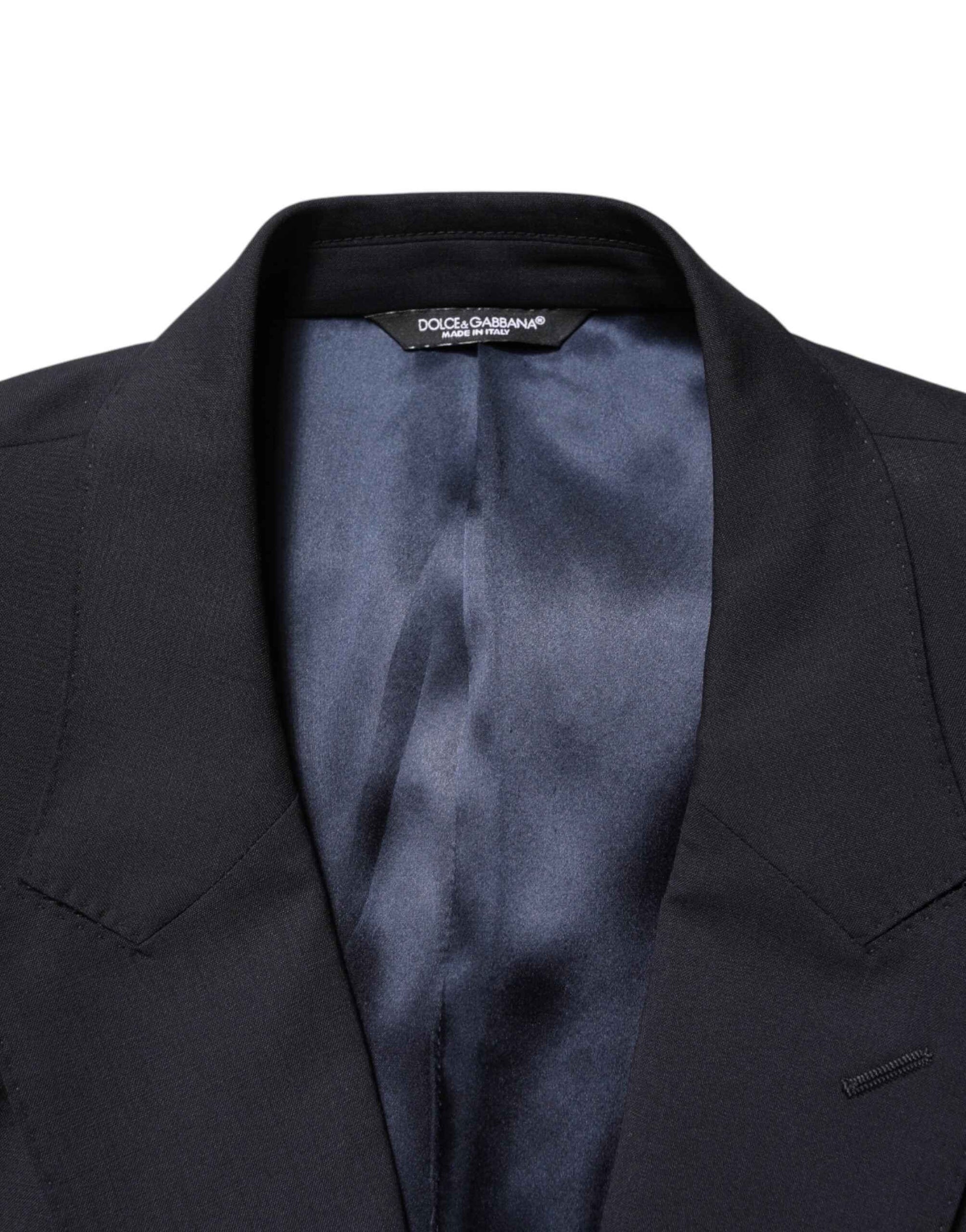 Blue MARTINI Double Breasted 2 Piece Suit
