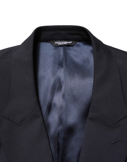 Blue MARTINI Double Breasted 2 Piece Suit