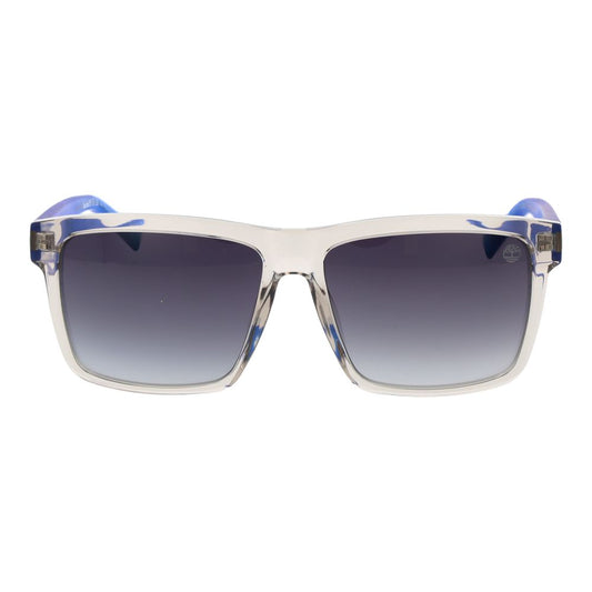 Gray Stainless Steel Sunglasses