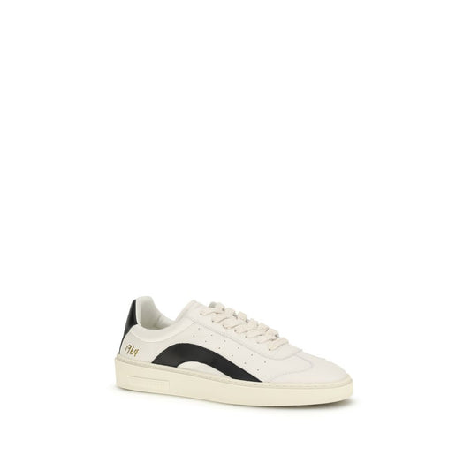 Multicolor Calf Leather Bos Taurus Low Top Sneakers