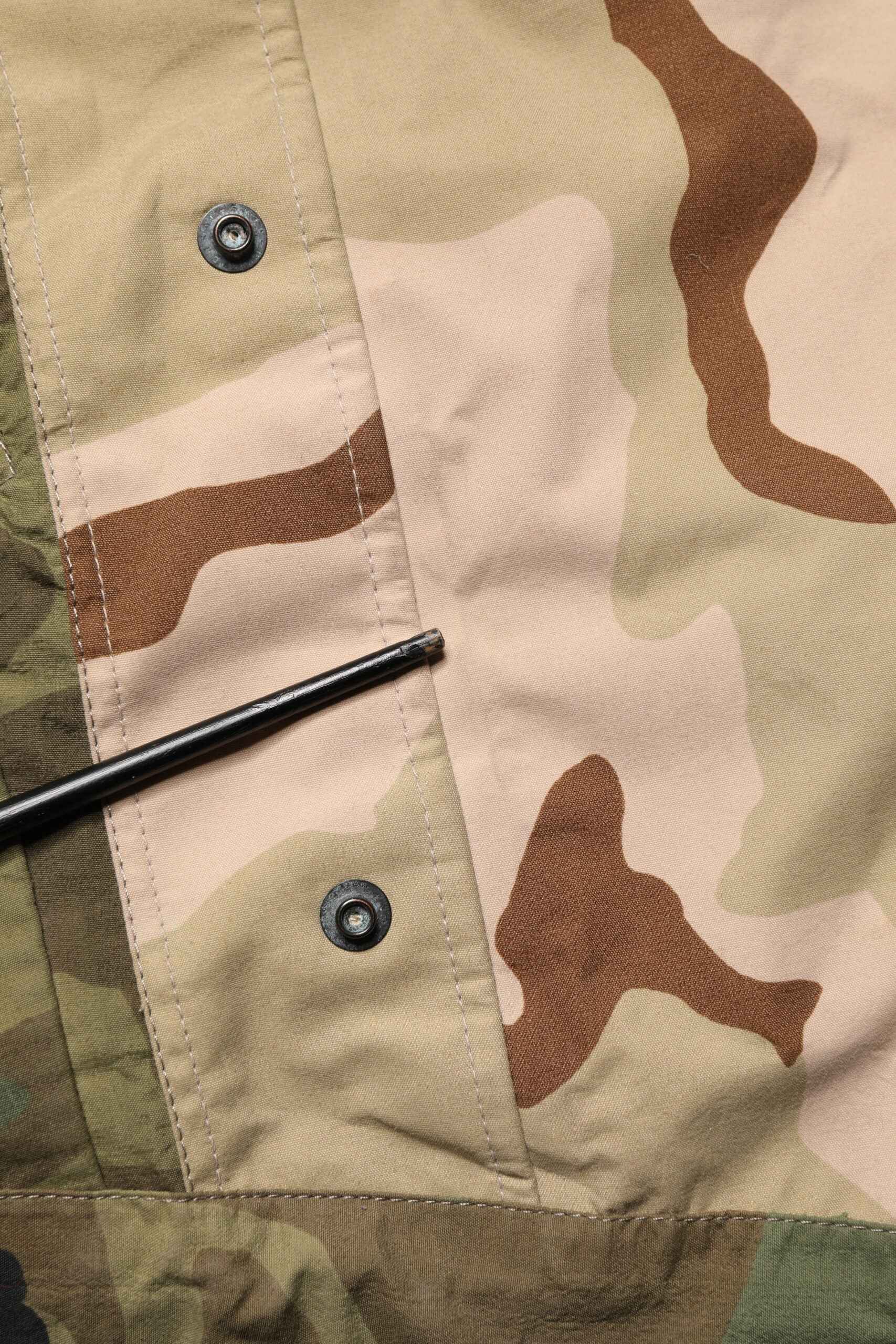 Multicolor Camouflage Hooded RainCoat Jacket