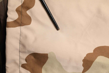 Multicolor Camouflage Hooded RainCoat Jacket