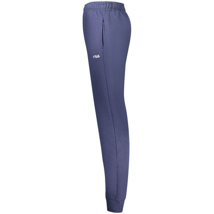 Blue Cotton Men's Sweatpant