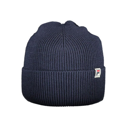 Blue Acrylic Men Cap