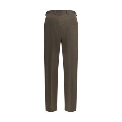 Bicolor Wool Oves Aries Casual Pants
